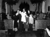 Parson Alfriend at the Julius Parker family's christening - Tallahassee, Florida