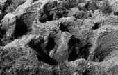 Eroded oolitic limestone