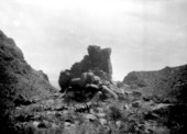 Rock in pass