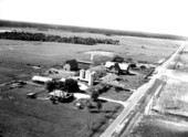 Aerial view of Penney Farms.