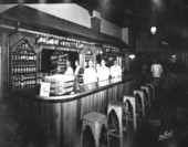 Hotel Seminole's bar and bartenders.