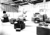 Aviation room at the Jacksonville School of Technology.