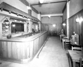 Dining room at the Hotel Seminole.