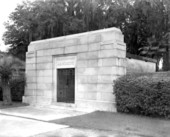Mausoleum at the Evergreen Cemetery