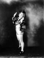 Portrait of a girl in a dance outfit.
