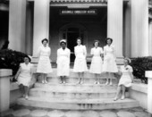 Nurses at the Jacksonville Convalescent home.
