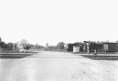 Railroad crossing.