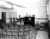 Classroom of a Baptist sunday school.