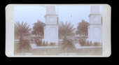 View of the monument at the Plaza - Saint Augustine, Florida