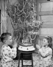 Craig & Joan Herring celebrating their birthday on Christmas day in Woodville, Florida.
