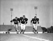FSU football players in Tallahassee, Florida.