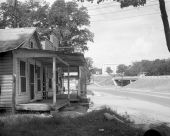 Lafayette St. running along the African American community of Smokey Hollow in Tallahassee, Florida.
