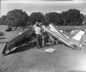 LeRoy Collins Jr., and Coyle Moore injured in airplane crash near Tallahassee, Florida.