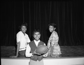 Miss FAMU High School with her attendants in Tallahassee.