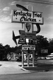 Kentucky Fried Chicken sign in Tallahassee.