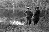 City draining lake near murder scene in Tallahassee to search for evidence.