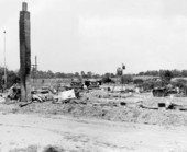 View showing the remains of the Florida Club following a fire - Tallahassee, Florida.