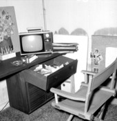 Interior view of the residence at 1122 N. Bronough St. after an arson fire - Tallahassee, Florida.