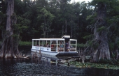 Tour boat at the Edward Ball Wakulla Springs State Park.