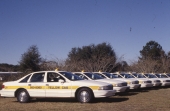 Yellow Cab Company fleet in Tallahassee, Florida.