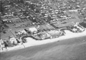 Aerial view of a surf club - Surfside, Florida