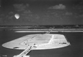 Aerial view of Venetian Islands.