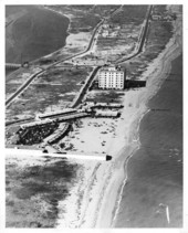 Aerial view of Miami Beach.