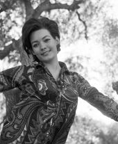 Outdoor portrait of Miss Florida Gloria Brody.