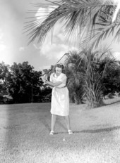 Golfer at FSCW - Tallahassee, Florida