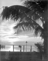 View of a sunset - Islamorada, Florida.