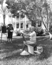 Painters at DeBary Hill - De Bary, Florida