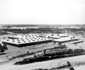 Aerial view of RCA Plant - Palm Beach Gardens, Florida.