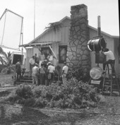 Filming of TV series "Gentle Ben" - Miami, Florida.