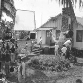 Filming of TV series "Gentle Ben" - Miami, Florida.
