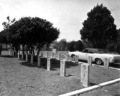 View of the RAF Plot at the cemetery - Arcadia, Florida