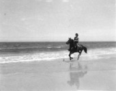 Horseback riders on the beach - Amelia Island, Florida