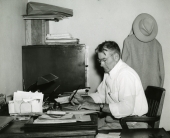 Employee R.P. McLendon working at Florida State Prison in Raiford.