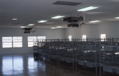 Interior view showing sleeping quarters at the newly built Hardee Correctional Institution in Bowling Green.