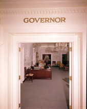 Entrance to the Governor's Office in the Old Capitol building - Tallahassee, Florida