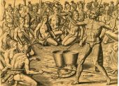 Ceremonies Performed by Saturioua Before Going on an Expedition Against the Enemy.