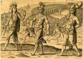 Order of March Observed by Outina on a Military Expedition.