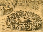 Ceremonies at the Death of a Chief or of Priests.