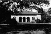Woman's Club of Tallahassee building at 1513 Cristobal Drive in the Los Robles subdivision.