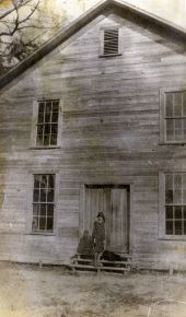 First school building in Reddick, Florida.
