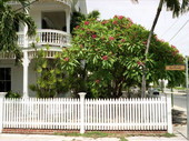 The old Cuban Consulate house on the corner of Eaton and Grinnell streets, Key West, Florida..