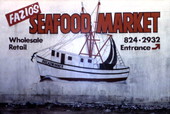 Mural at Fazio's Seafood Market - Saint Augustine, Florida.