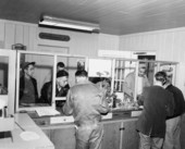 Unidentified men at Florida Game and Fresh Water Fish Commission office