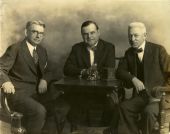 John W. Martin with others