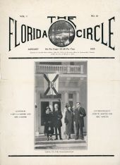 Governor and Mrs. Cary A. Hardee, Governor-Elect and Mrs. John W. Martin portrayed on the cover of the Florida Circle.