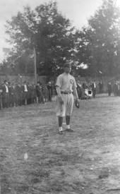 Chicago Cubs player catcher Jimmy Archer at Stetson University.